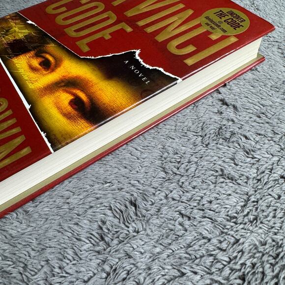 The Da Vinci Code by Dan Brown 2003 Doubleday Novel Hardcover Book 1st Ed - Picture 4 of 5